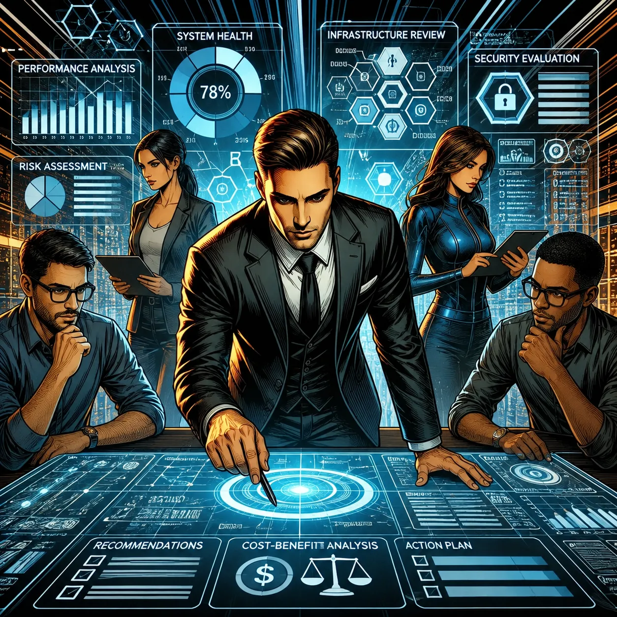 CSP Geeks superhero technology team