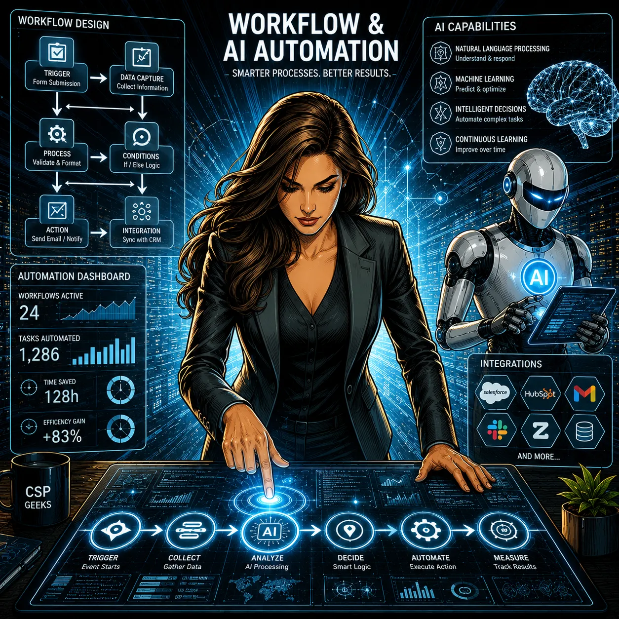 CSP Geeks superhero technology team